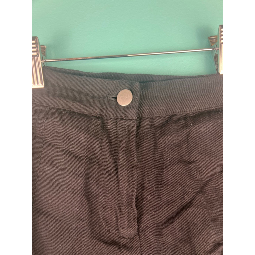 Vestique Black Cargo Mini Skort Size M | Utility Pocket Skirt Shorts - Picture 3 of 6